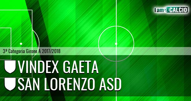 Vindex Gaeta - San Lorenzo ASD