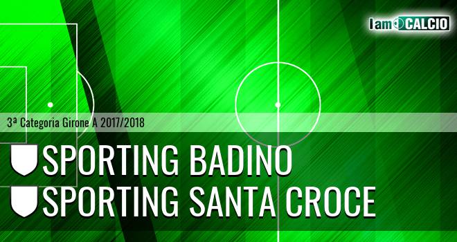 Sporting Badino - Sporting Santa Croce