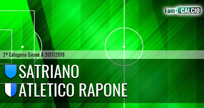 Satriano - Atletico Rapone