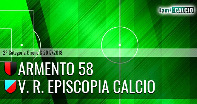 Armento 58 - V. R. Episcopia Calcio