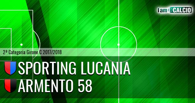 Sporting Lucania - Armento 58