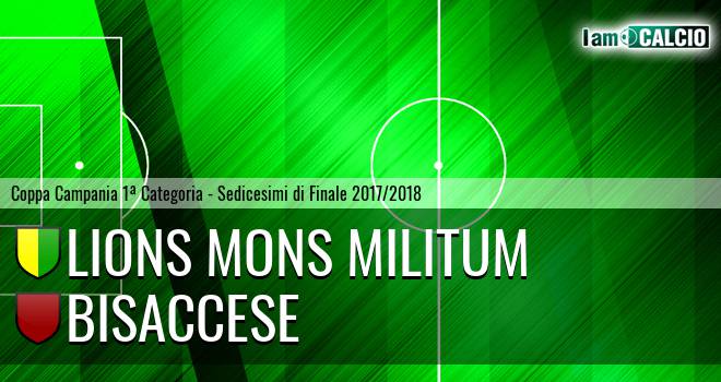 Lions Mons Militum - Bisaccese