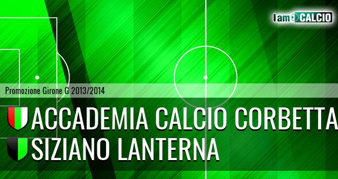 Accademia Calcio Corbetta Vittuone - Siziano Lanterna