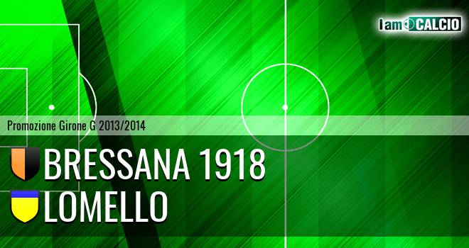 Bressana 1918 - Lomello