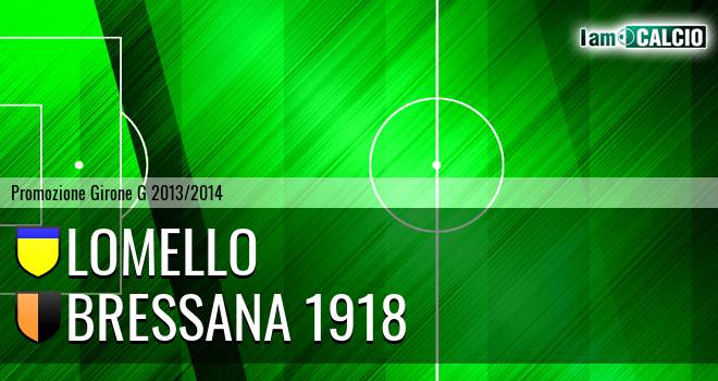 Lomello - Bressana 1918