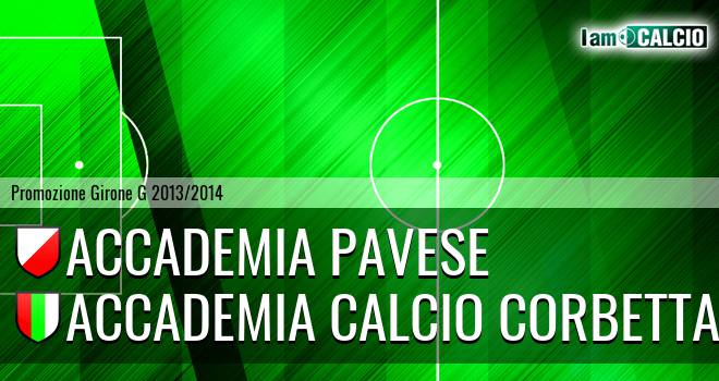 Accademia Pavese - Accademia Calcio Corbetta Vittuone