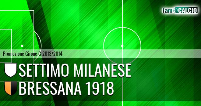 Settimo Milanese - Bressana 1918