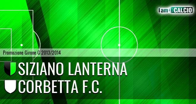 Siziano Lanterna - Corbetta F.C.