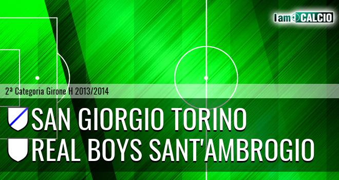 San Giorgio Torino - Real Boys Sant'Ambrogio