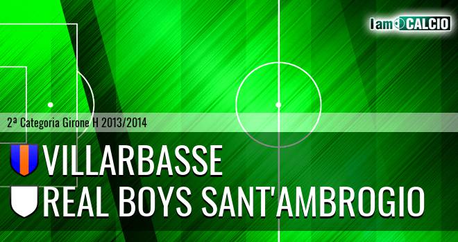 Villarbasse - Real Boys Sant'Ambrogio