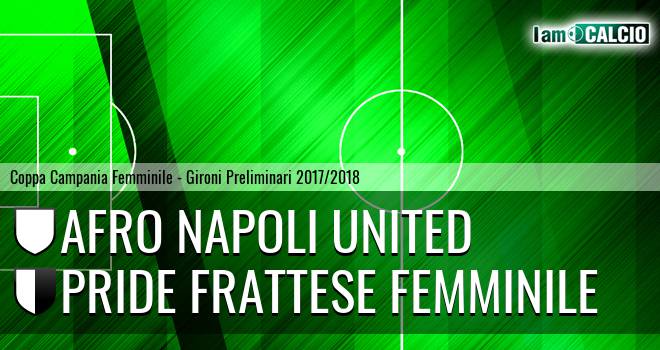 Afro Napoli United Femminile - Pride Frattese Femminile