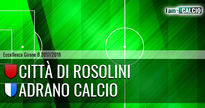 Città di Rosolini - Adrano Calcio