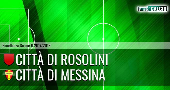 Città di Rosolini - FC Messina