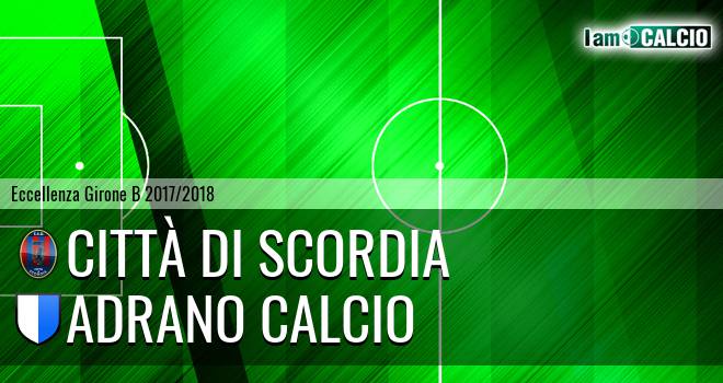 Città di Scordia - Adrano Calcio