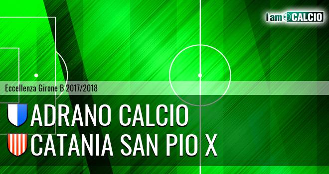 Adrano Calcio - Catania San Pio X