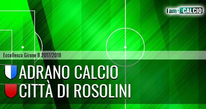 Adrano Calcio - Città di Rosolini