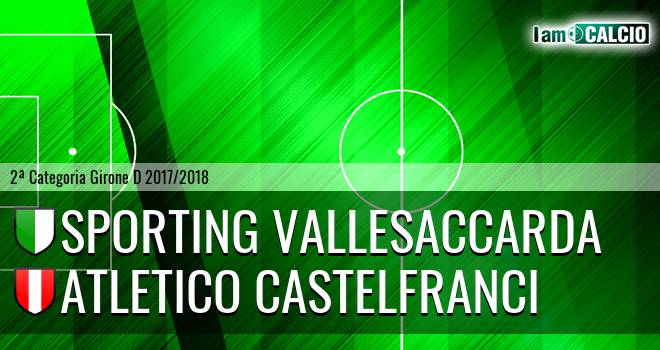 Sporting Vallesaccarda - Atletico Castelfranci