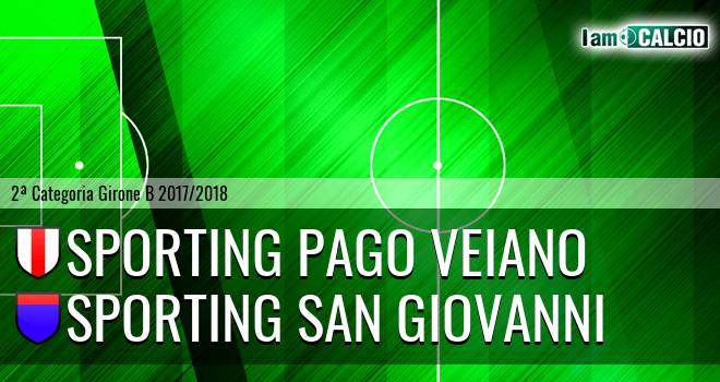Sporting Pago Veiano - Sporting San Giovanni