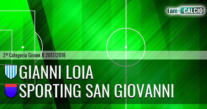 Gianni Loia - Sporting San Giovanni