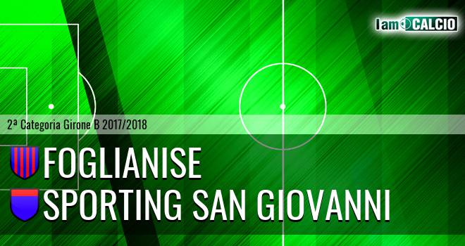 Foglianise - Sporting San Giovanni