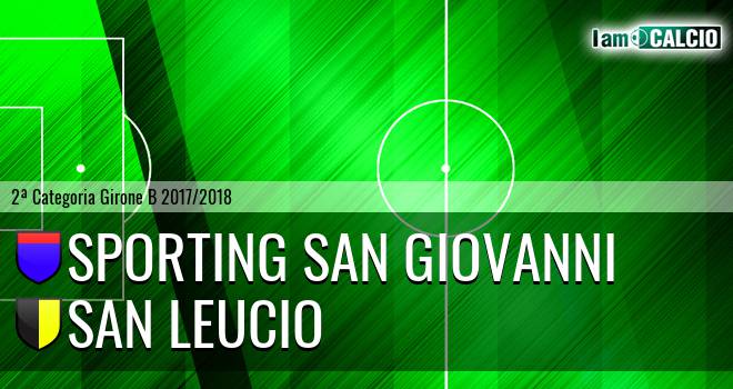 Sporting San Giovanni - San Leucio