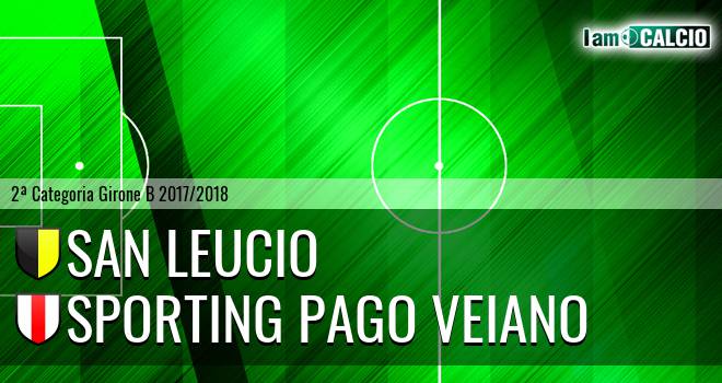 San Leucio - Sporting Pago Veiano