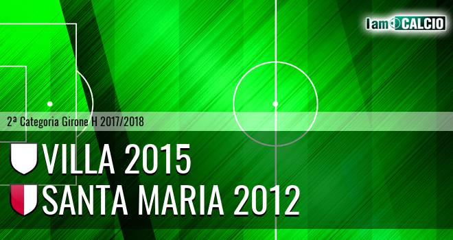 Villa 2015 - Santa Maria 2012