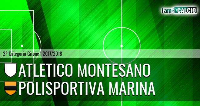 Atletico Montesano - Polisportiva Marina