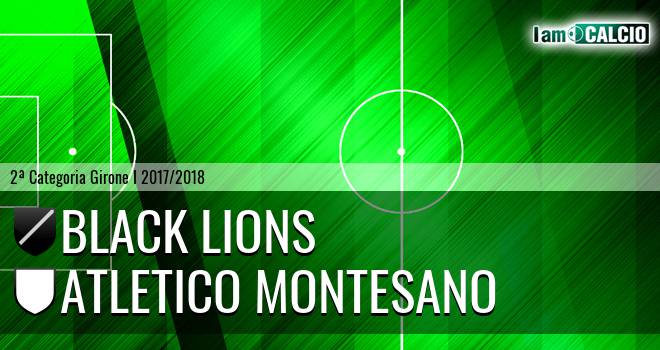 Black Lions - Atletico Montesano