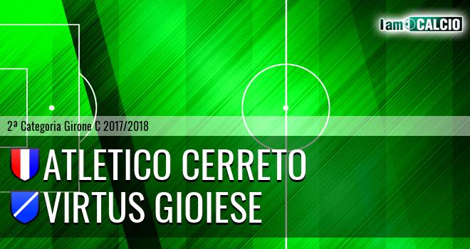 Union Cerreto Sannita - Calcio Virtus Gioiese