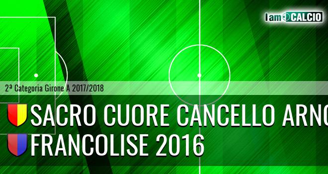 Sacro Cuore Cancello Arnone - Francolise 2016