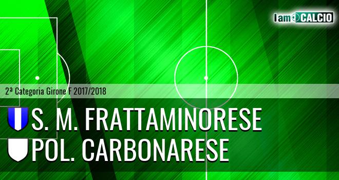 S. M. Frattaminorese - Pol. Carbonarese