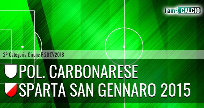 Pol. Carbonarese - Sparta San Gennaro 2015