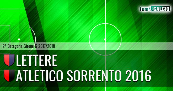 Lettere - Atletico Sorrento 2016