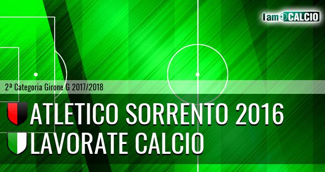Atletico Sorrento 2016 - Lavorate Calcio