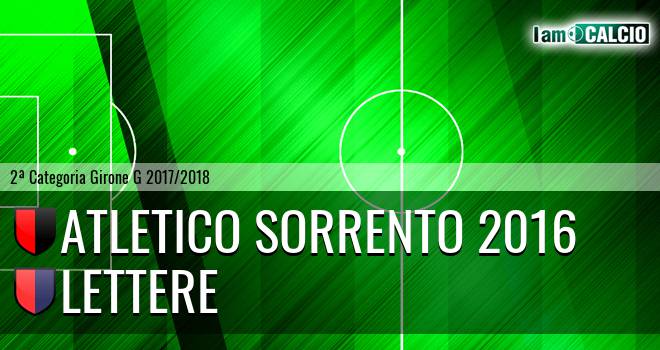 Atletico Sorrento 2016 - Lettere