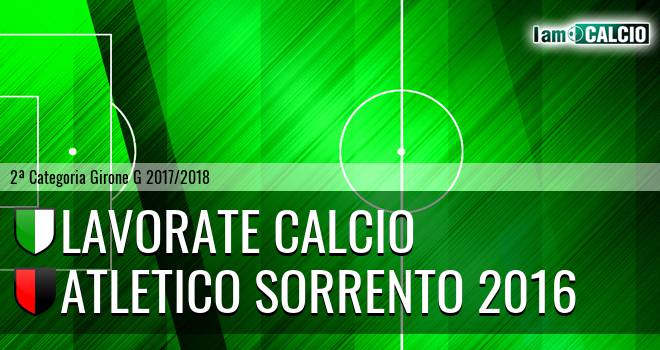 Lavorate Calcio - Atletico Sorrento 2016