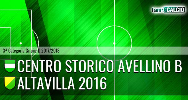 Centro Storico Avellino B - Altavilla 2016