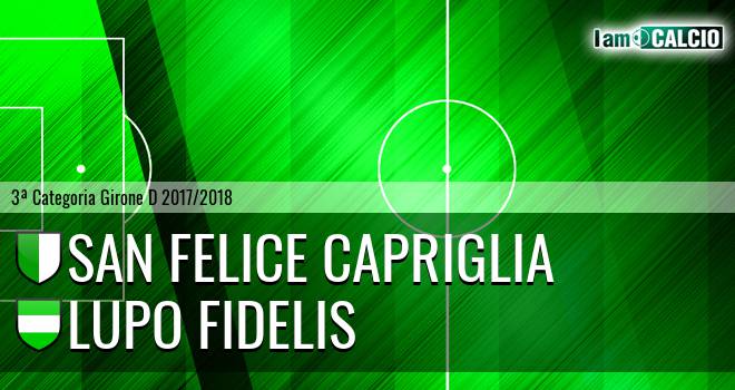 San Felice Capriglia - Lupo Fidelis