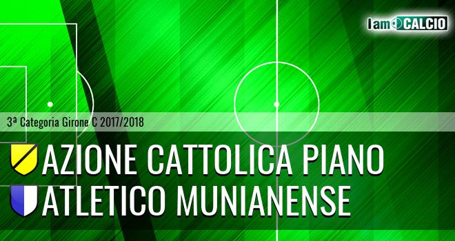 Azione Cattolica Piano - Atletico Munianense