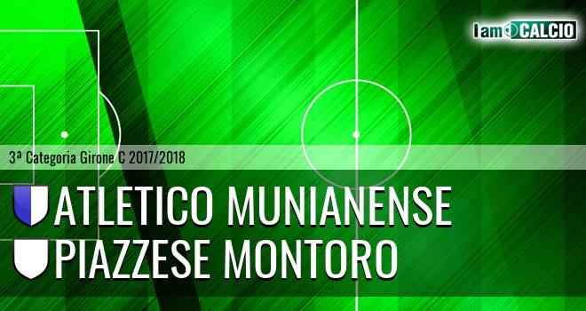 Atletico Munianense - Piazzese Montoro