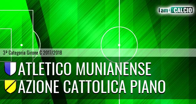 Atletico Munianense - Azione Cattolica Piano