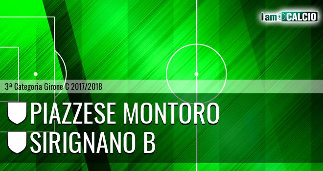 Piazzese Montoro - Sirignano B