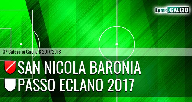 San Nicola Baronia - Passo Eclano 2017