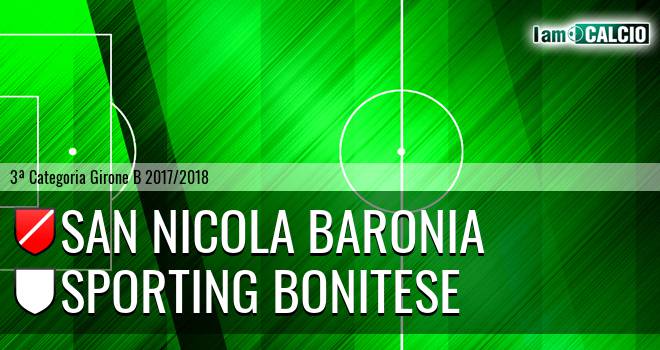 San Nicola Baronia - Sporting Bonitese