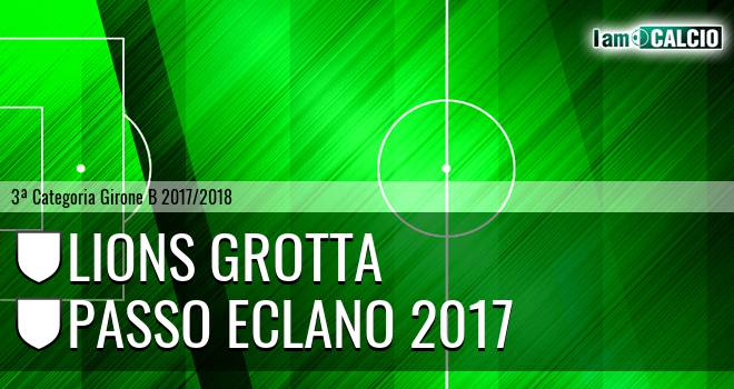 Lions Grotta - Passo Eclano 2017