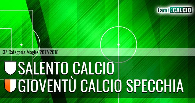 Salento Calcio - Gioventù Calcio Specchia