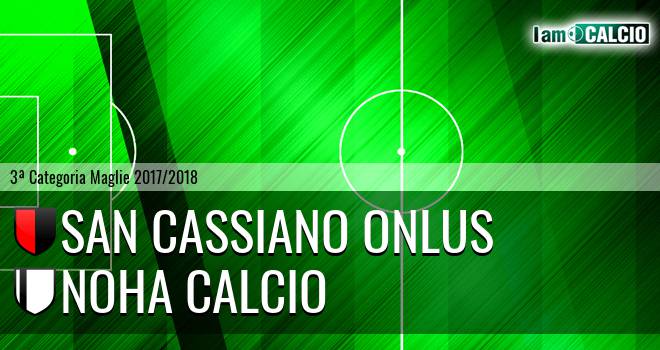 San Cassiano Onlus - Noha Calcio