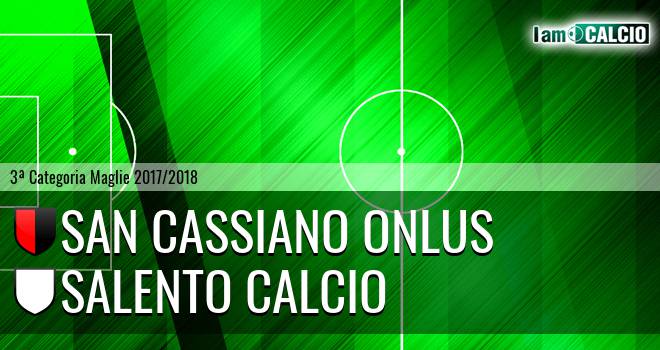 San Cassiano Onlus - Salento Calcio