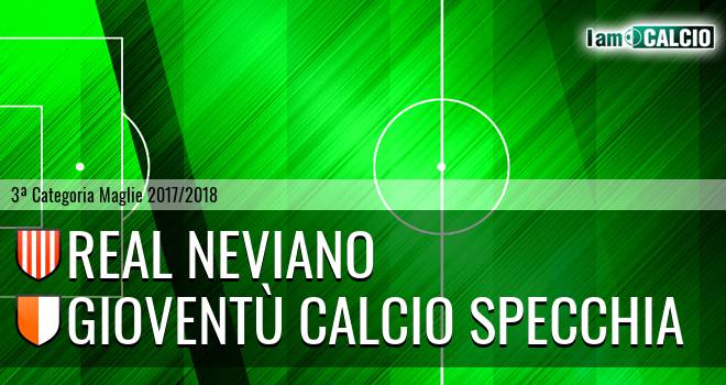 Real Neviano - Gioventù Calcio Specchia